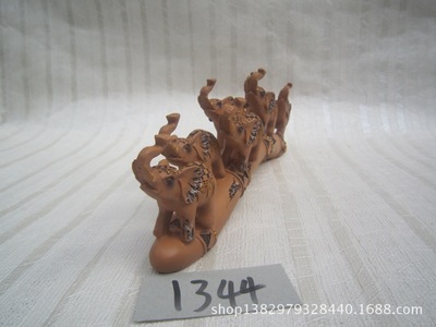 【德化批发/树脂产品/一家象摆件/家具中式【1344】】价格,厂家,图片,塑料、树脂工艺品,德化县艺高陶瓷店-
