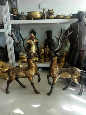 南雄鹿工艺品批发