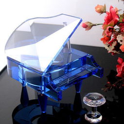 太原专业制作水晶工艺品 水晶钢琴学院同学聚会纪念品