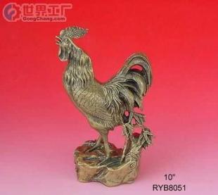 批发树脂仿铜踏叶公鸡(图)_礼品、工艺品、饰品_世界工厂网中国产品信息库